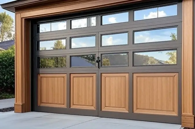 modern garage door
